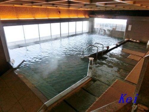 和倉温泉『加賀屋』(3)巨大旅館の巨大温泉！その１　〔石川県七尾市〕