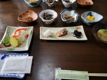 滝の上温泉　お宿花風月　朝食・感想　④