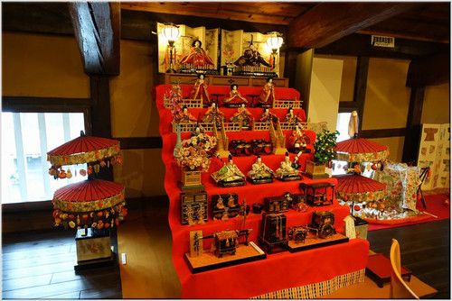 【七釜温泉〔旅館七釜荘〕（兵庫・新温泉町）】～かけ流しの湯～　　＆　雛祭　