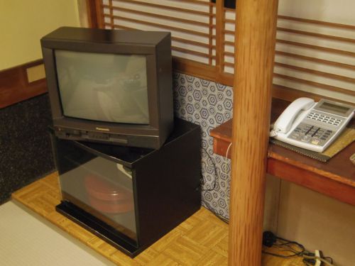 温泉宿の、テレビあれこれ