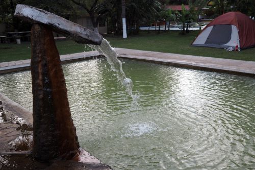 アグア・アマリージャ温泉, メキシコ