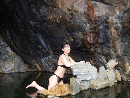 和歌山県某所　絶景！夢の跡の温泉　
