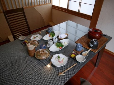 伊豆高原温泉　1日2組の宿　花生の郷　朝食・感想　③