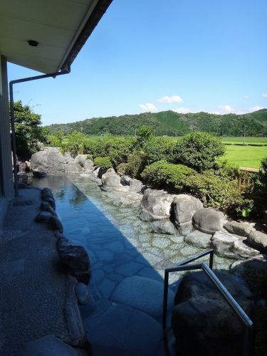 さぎの湯荘（島根県安来市）　足立美術館至近、綺麗で広々とした温泉です