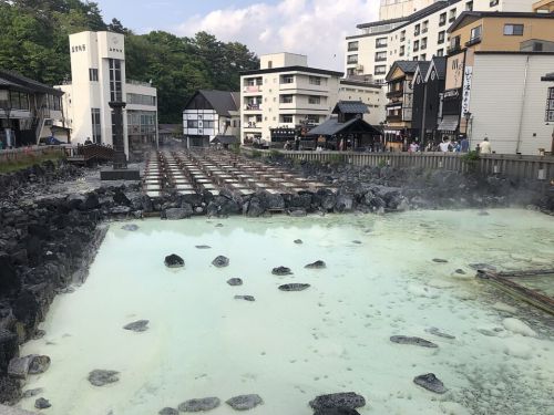 草津温泉でコロナウィルスが不活性化する事が確認された。